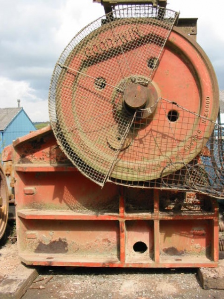 Before... Goodwin 36 x 24 ST jaw crusher